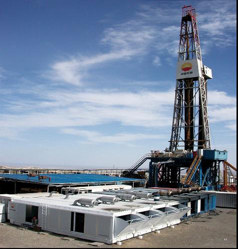 Plate-forme de forage électrique sur le terrain série 3000