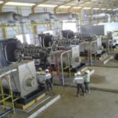 Groupes électrogènes diesel Indonésie 10 × 1,5 MW