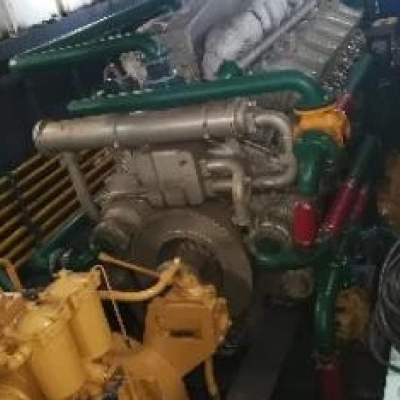 Moteur auxiliaire marin Inde 450kW